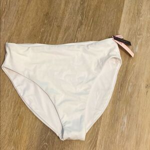 Victoria's Secret Classic White Swim Bottom